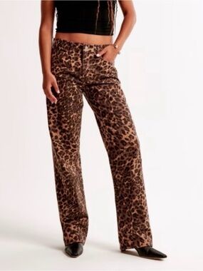 Abercrombie & Fitch the Baggy Low Rise Curve Love